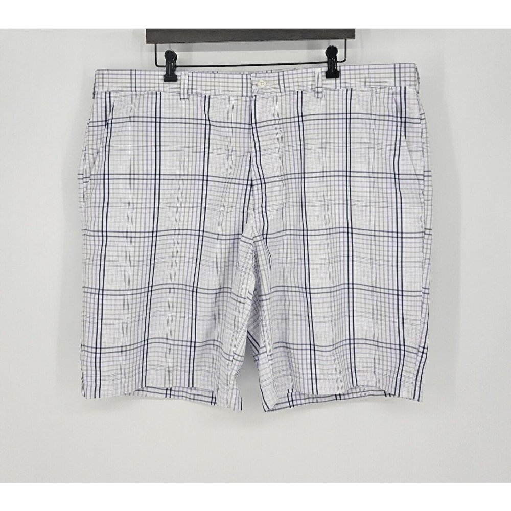 Men's Pro- Series Plaid Golf Shorts w/Pockets- Size 42